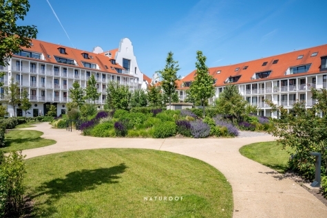 Daktuin in Knokke van Naturoof Duinenwaterhof