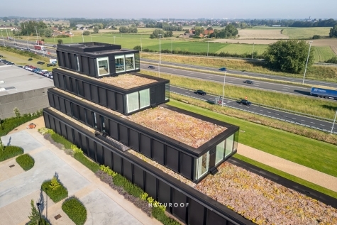 Sedumdak van Naturoof in Waregem